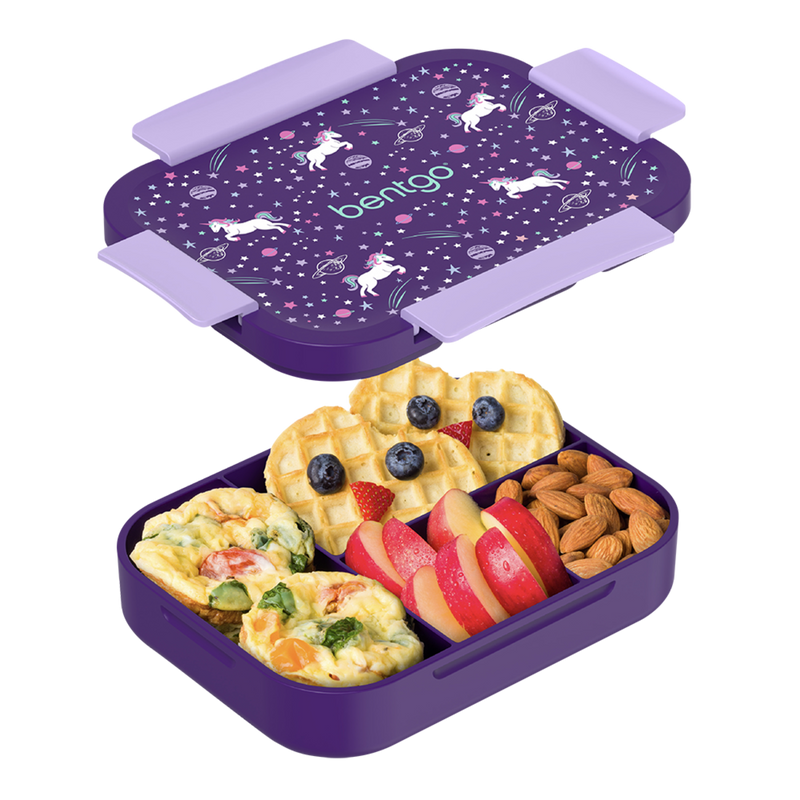Bentgo Kids Snap & Go Lunch Box Unicorns image 4