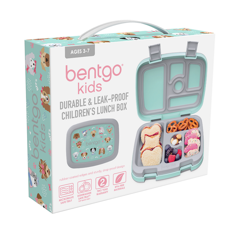 Bentgo Kids Print Bento Lunch Box Puppies image 3