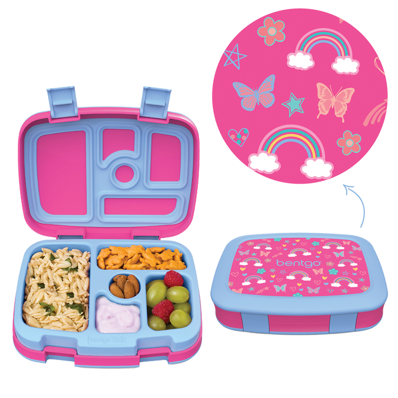 Bentgo Kids Print Bento Lunch Box Rainbows image 3