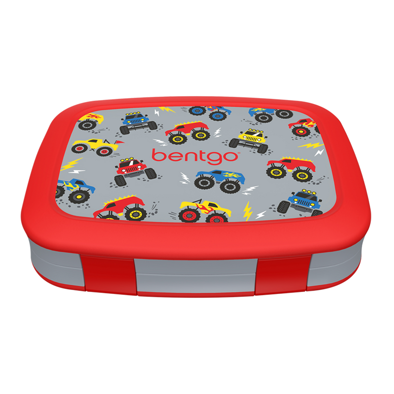 Bentgo Kids Print Bento Lunch Box Trucks image 2