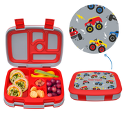 Bentgo Kids Print Bento Lunch Box Trucks image 4
