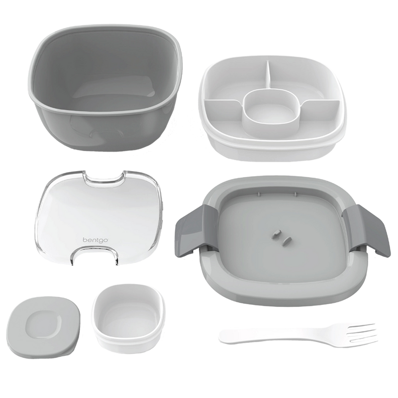 Bentgo All-in-One Salad Container Grey image 4