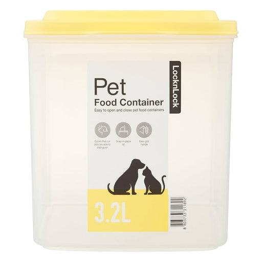 Lock & Lock 3.2L flip top pet container