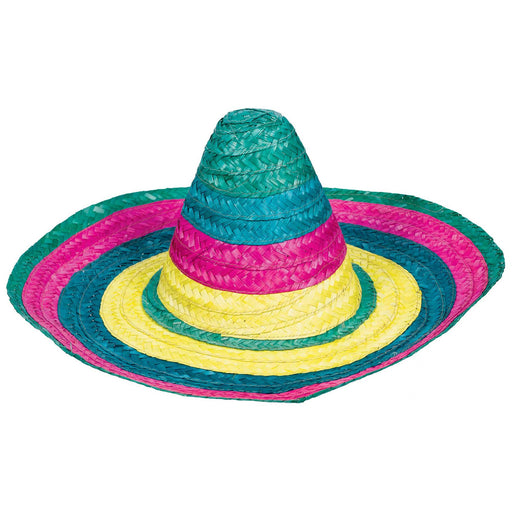 Colourful fiesta sombrero hat
