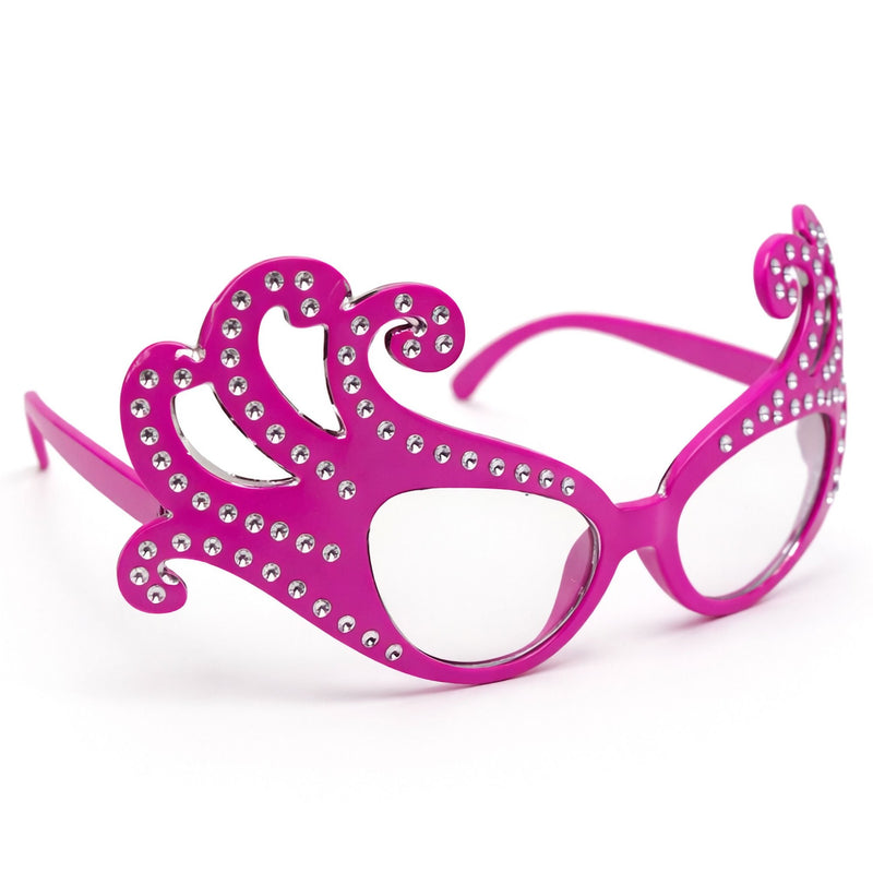 Pink novelty party glasses
