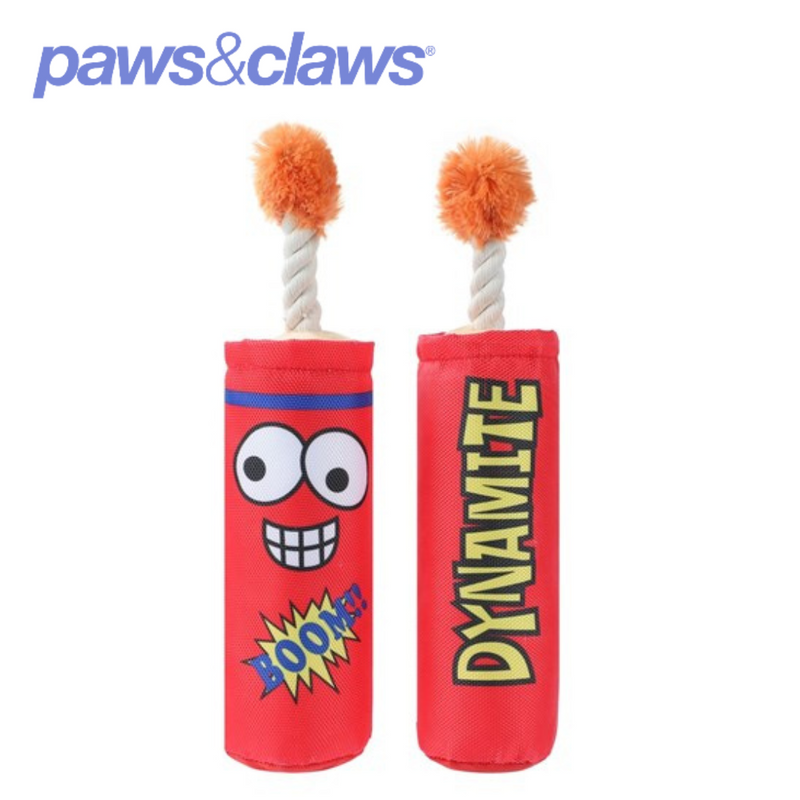 Dynamite Oxford Squeaky Toyclip Strip 18x7cm 2 Asstd