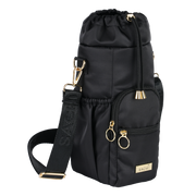 Sachi Crossbody Insulated Bottle Bag Black image 2 – thumbnail