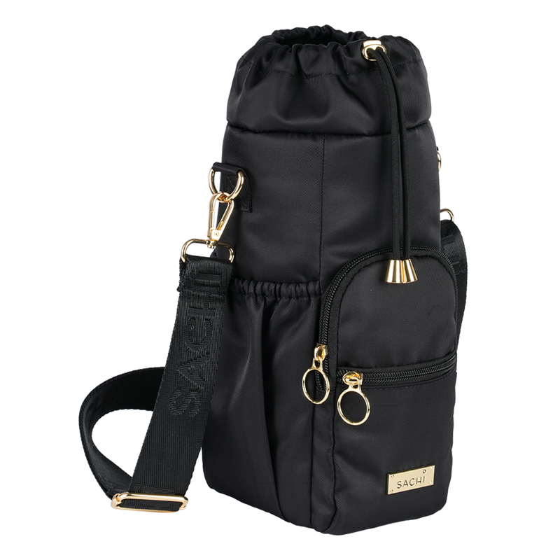 Sachi Crossbody Insulated Bottle Bag Black image 2