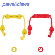 Flavour-Bone Double Tugger Beef Flavoured Rubber Toy 2 Asstd – thumbnail