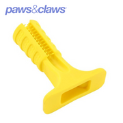 Flavour-Bone T Bone Beef Flavoured Rubber Toy Yellow