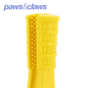 Flavour-Bone T Bone Beef Flavoured Rubber Toy Yellow