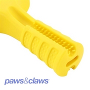 Flavour-Bone T Bone Beef Flavoured Rubber Toy Yellow