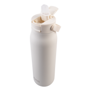Oasis Sorrento Ceramic Lined Stainless Steel Double Wall Insulated Sipper Bottle 900ml Alabaster image 4 – thumbnail