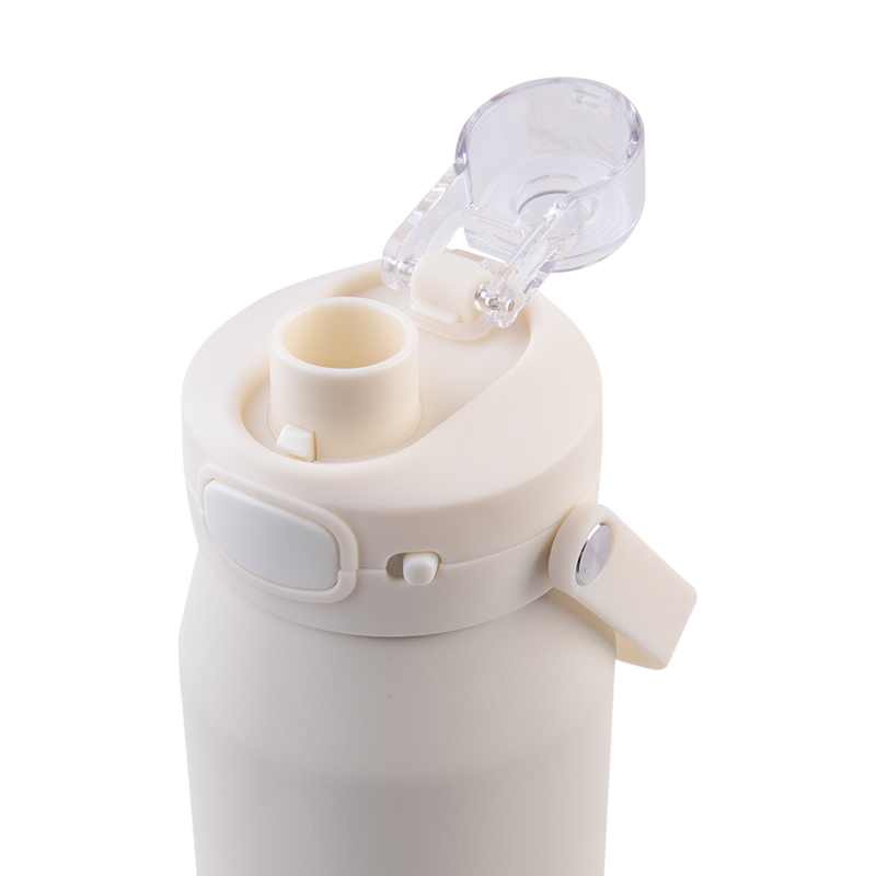 Oasis Capri Ceramic Lined Stainless Steel Triple Wall Insulated Drink Bottle 750ml Alabaster image 10