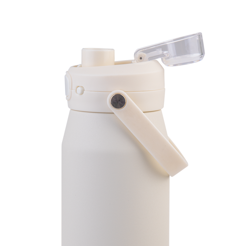 Oasis Capri Ceramic Lined Stainless Steel Triple Wall Insulated Drink Bottle 750ml Alabaster image 11