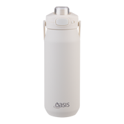 Oasis Capri Ceramic Lined Stainless Steel Triple Wall Insulated Drink Bottle 750ml Alabaster image 2 – thumbnail