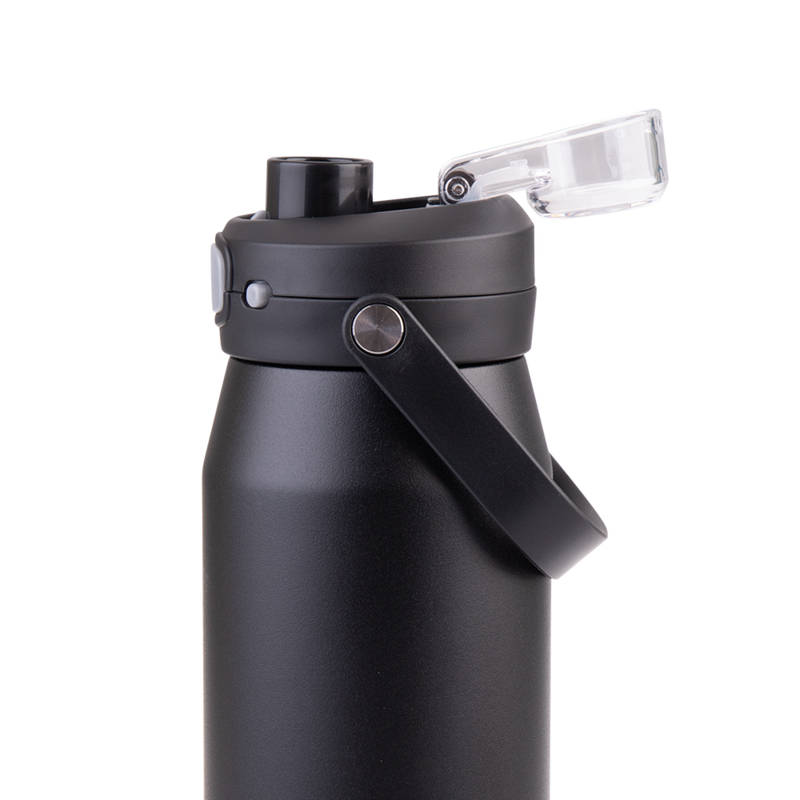 Oasis Capri Ceramic Lined Stainless Steel Triple Wall Insulated Drink Bottle 750ml Black image 11