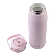 Oasis Capri Ceramic Lined Stainless Steel Triple Wall Insulated Drink Bottle 750ml Pink Lemonade image 8 – thumbnail