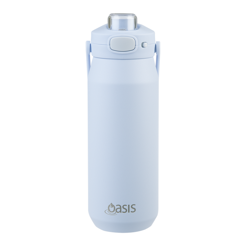 Oasis Capri Ceramic Lined Stainless Steel Triple Wall Insulated Drink Bottle 750ml Periwinkle image 2