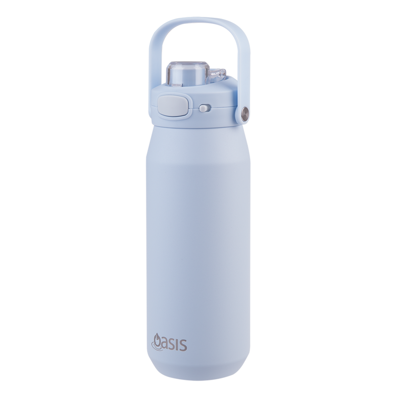 Oasis Capri Ceramic Lined Stainless Steel Triple Wall Insulated Drink Bottle 750ml Periwinkle image 5