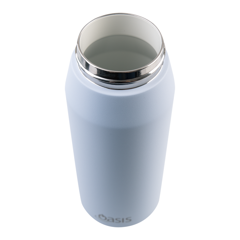 Oasis Capri Ceramic Lined Stainless Steel Triple Wall Insulated Drink Bottle 750ml Periwinkle image 9