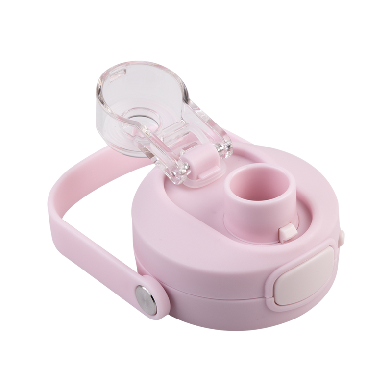 Oasis Capri Ceramic Lined Stainless Steel Triple Wall Insulated Drink Bottle 1 Litre Pink Lemonade image 14