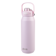 Oasis Capri Ceramic Lined Stainless Steel Triple Wall Insulated Drink Bottle 1 Litre Pink Lemonade image 5 – thumbnail