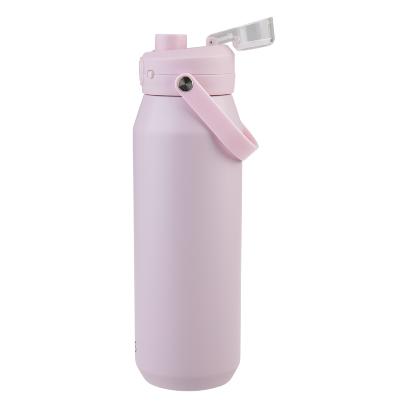 Oasis Capri Ceramic Lined Stainless Steel Triple Wall Insulated Drink Bottle 1 Litre Pink Lemonade image 7