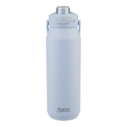 Oasis Capri Ceramic Lined Stainless Steel Triple Wall Insulated Drink Bottle 1 Litre Periwinkle image 2 – thumbnail