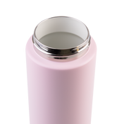 Oasis Moda Ceramic Lined Stainless Steel Triple Wall Insulated Drink Bottle with straw 700ml Pink Lemonade image 6 – thumbnail