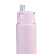 Oasis Moda Ceramic Lined Stainless Steel Triple Wall Insulated Drink Bottle with straw 700ml Pink Lemonade image 8 – thumbnail