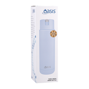 Oasis Moda Ceramic Lined Stainless Steel Triple Wall Insulated Drink Bottle with straw 700ml Periwinkle image 3 – thumbnail