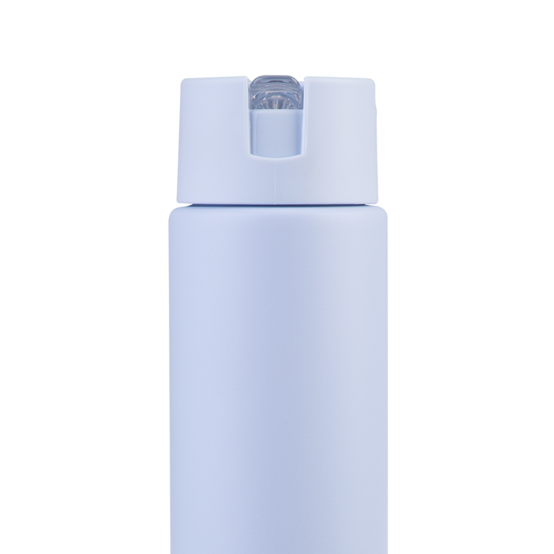 Oasis Moda Ceramic Lined Stainless Steel Triple Wall Insulated Drink Bottle with straw 700ml Periwinkle image 7