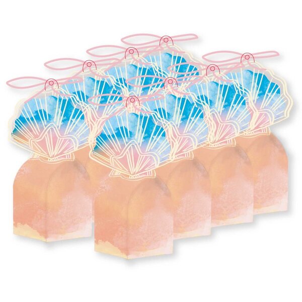 The Little Mermaid Treat Boxes FSC 8pk