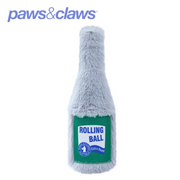 Furry Beer Bottle Plush 3 Asstd 22x8cm
