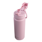 Oasis Challenger Stainless Steel Double Wall Insulated Drink Bottle Quick Release lid 550ml Blush image 3 – thumbnail