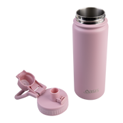 Oasis Challenger Stainless Steel Double Wall Insulated Drink Bottle Quick Release lid 550ml Blush image 4 – thumbnail