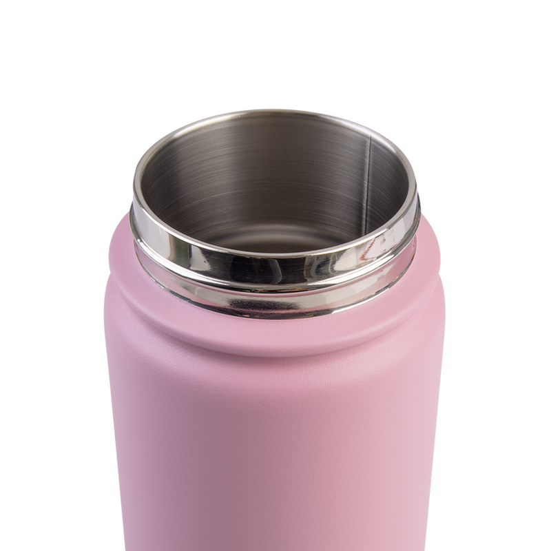 Oasis Challenger Stainless Steel Double Wall Insulated Drink Bottle Quick Release lid 550ml Blush image 6