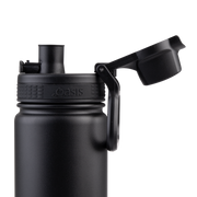 Oasis Challenger Stainless Steel Double Wall Insulated Drink Bottle Quick Release lid 550ml Black image 7 – thumbnail