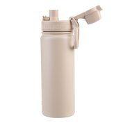 Oasis Challenger Stainless Steel Double Wall Insulated Drink Bottle Quick Release lid 550ml Oat image 2 – thumbnail