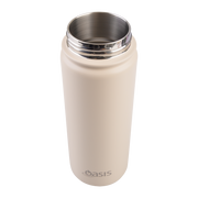 Oasis Challenger Stainless Steel Double Wall Insulated Drink Bottle Quick Release lid 550ml Oat image 5 – thumbnail