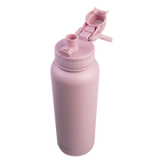 Oasis Challenger Stainless Steel Double Wall Insulated Drink Bottle Quick Release lid - 1 Litre Blush image 3 – thumbnail