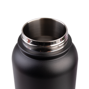 Oasis Challenger Stainless Steel Double Wall Insulated Drink Bottle Quick Release lid - 1 Litre Black image 6 – thumbnail