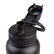 Oasis Challenger Stainless Steel Double Wall Insulated Drink Bottle Quick Release lid - 1 Litre Black image 8 – thumbnail
