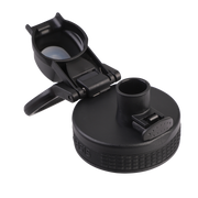 Oasis Challenger Stainless Steel Double Wall Insulated Drink Bottle Quick Release lid - 1 Litre Black image 9 – thumbnail