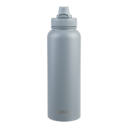 Large blue insulated water bottle 1 litre quick release – thumbnail