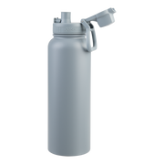 Oasis Challenger Stainless Steel Double Wall Insulated Drink Bottle Quick Release lid - 1 Litre Hazy Blue image 2 – thumbnail