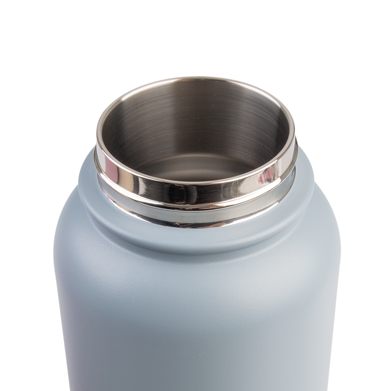 Oasis Challenger Stainless Steel Double Wall Insulated Drink Bottle Quick Release lid - 1 Litre Hazy Blue image 6