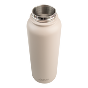 Oasis Challenger Stainless Steel Double Wall Insulated Drink Bottle Quick Release lid - 1 Litre Oat image 5 – thumbnail