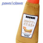 Plush Mustard Bottle 20x8cm